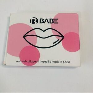 babe beauty lip all natural collagen infused lip mask pack of 5